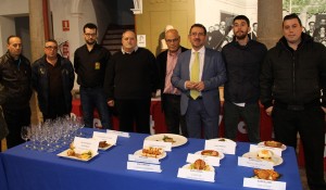 Tapas con hosteleros en la inauguración del festival