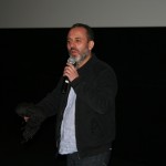 javier gutierrez presentando su corto