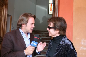 presentador cine de barrio Juan Carlos Cerezo y rafael