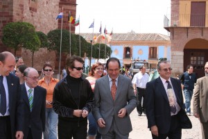 rafael por la plaza mayor