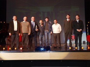 Bodegas ganadoras con el actor Javier Gutiérrez